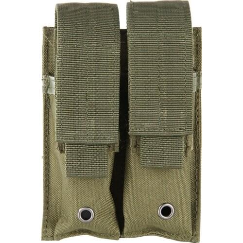 Hunting Combat Military 600D Nylon Molle Tactical Dual Double Pistol Mag Magazine Pouch Close Holster For Outdoor