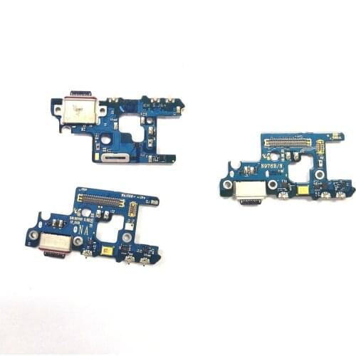 Original USB Charging Port Dock Connector Flex Cable For Samsung Note10+ Note 10 plus N976B/N N976V Ribbon Part