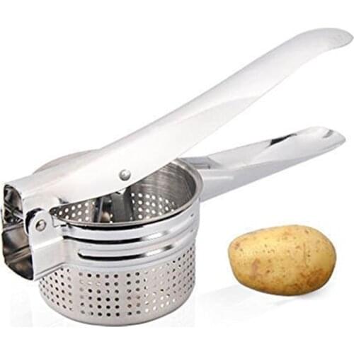 Stainless Steel Manual Juicer Press Squeezing Potatoes Baby Food Supplements Potato Mashers And Juicers Kitchen Tools WF
