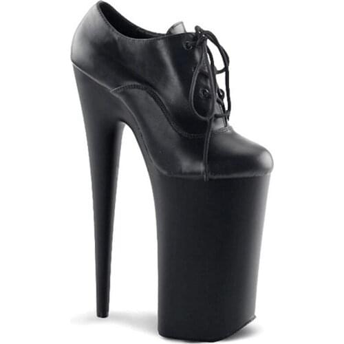 Fashion women Pumps 20CM Thin High Heels sexy party shoes PU Lace Up waterproof fashion Dress Wedding shoes for women heels 2020