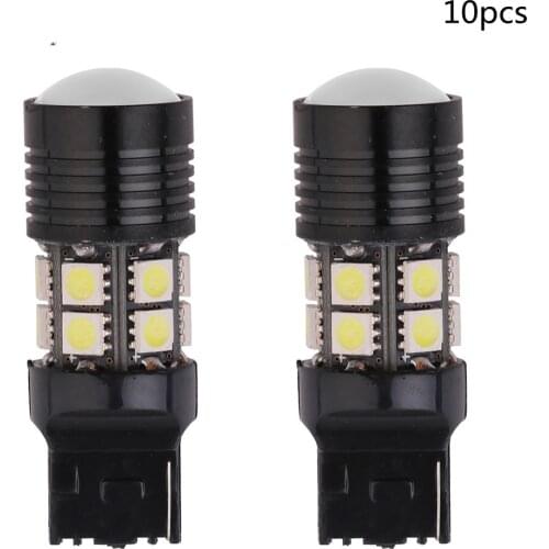10pcs Super Bright 1156 P21W 12 SMD 5050 R5 Car LED Backup Lights 360 Lighting Auto Parking 12led Bulbs