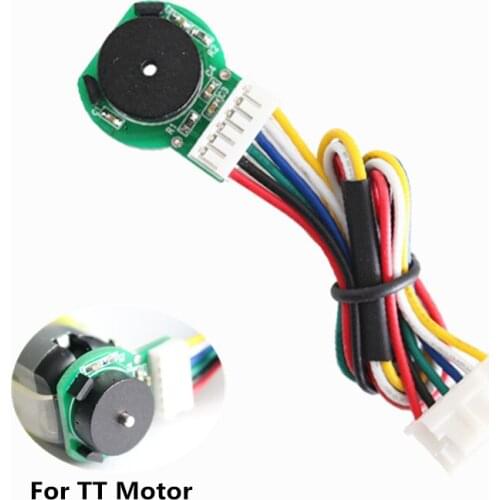 11PPR Double Hall Magnetic Encoder For TT Motor AB-phase Code Plate Speed Direction sensor