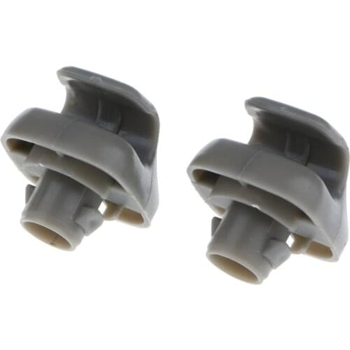 2x Car Part Sun Visor Hook Clips Bracket For Honda Accord Civic 98-2011