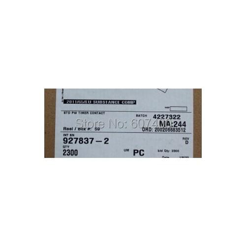 927837-2 CONN SOCKET 13.5-15.5AWG TIN TYCO terminals TE terminals AMP connectors terminals 100% new and original parts