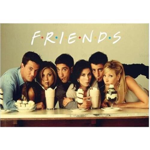 Friends Tv Show Accesorios 5D Diamond Painting Gifts Diamond Mosaic Diy Full Round Diamond Embroidery Cross Stitch Rhinestone