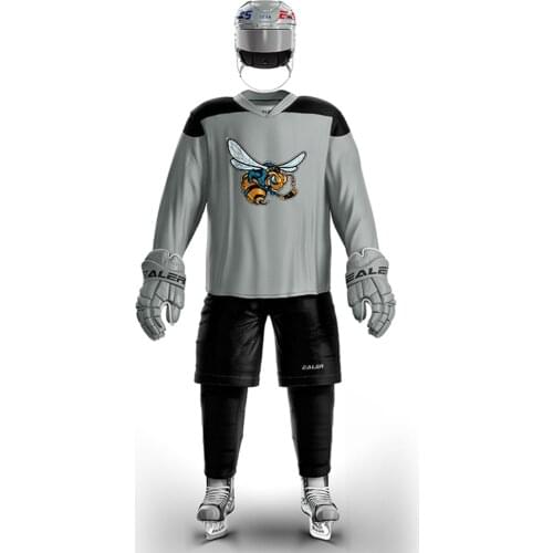Cool Hockey Ice Hockey Training Jerseys Print bee Logo Cheap high quality H6100-16
