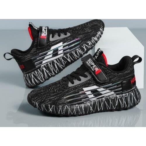 Fashion Sneakers Boys 2021 Summer Mesh Breathable Boys Shoes Casual Sports Shoes Students' Shoes Kids Shoes for Boys Sneakers