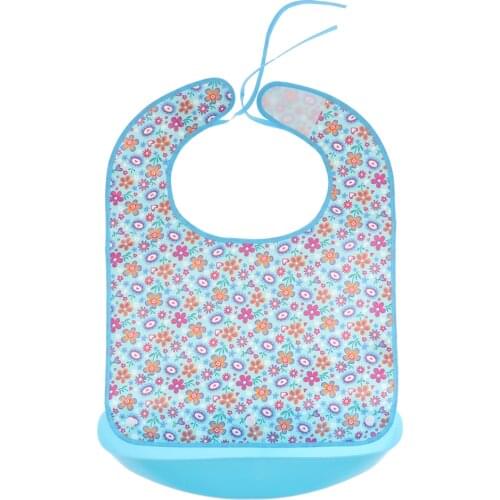 Adults Elder Mealtime Bibs - Clothing Spill Protector Disability Aid Apron, Clothing Protector from Spills and Stains