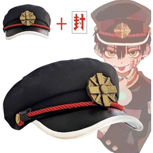 Hanako Kun Toilet Bound Hanako Kun Cap Costume Prop Cosplay Hat
