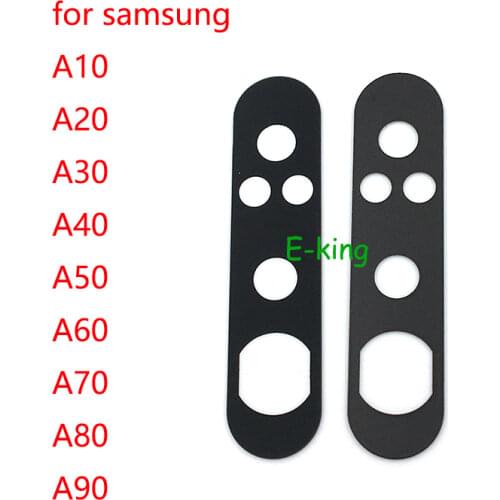 2PCS Rear Back Camera Glass Lens Cover For Samsung Galaxy A80 With Ahesive Sticker