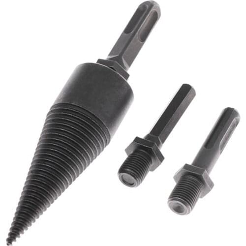 Firewood Drill Bit Chop Wood Splitting Cone Log Splitters Wood Breaking Machine Wood Breaker Firewood Chopper