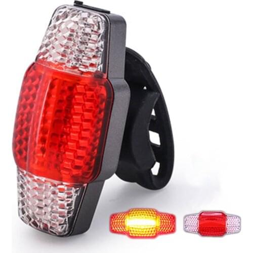 Bike Bicycle Smart Tail Light Battery USB LED Rechargeable Waterproof Seat Post Frame Lamp Auto Turning High Luminosity