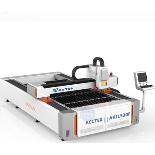 AccTek 1000w laser source 3000*1500mm fiber laser cutting machine for metal with Raycus