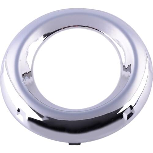 Car Front Left Fog Light Lamp Cover Ring Trim Decoration Silver ABS 52128-0R030 Fit For Toyota RAV4 Limited 2009 2010 2011 2012