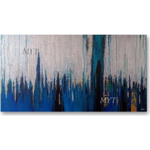 Free Shipping Picture Artwork Hand Painted Abstract Oil Painting Porch Restaurant Decorative Paintings Modern Picture Unframed