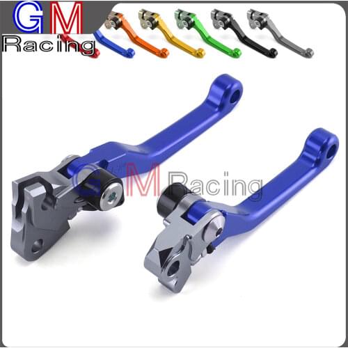 Motorcycle CNC Billet Pivot Foldable Brake Clutch Levers For YAMAHA YZ80 YZ85 YZ 80 85 2015 2016 2017 Dirt Bike Motocross