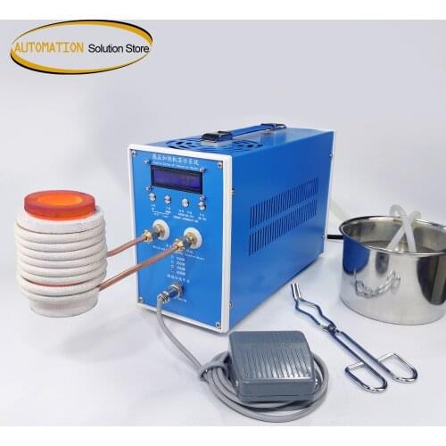 2800W ZVS Induction Heater Induction Heating Machine Metal Smelting Furnace High Frequency Welding Metal Quenching Equipment