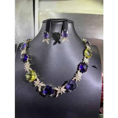 Janekelly pcs Bridal Zirconia Full Jewelry Sets For Women Party, Luxury Dubai Nigeria CZ Crystal Wedding Jewelry Sets