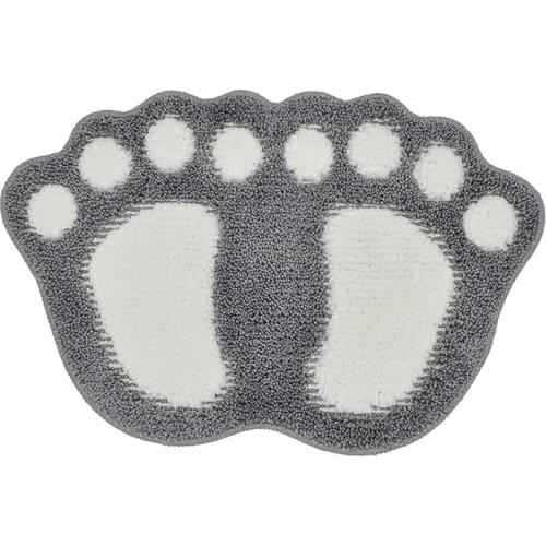 Bathroom Rugs Mats Water Absorbent Non-Slip Mat Used in Bathroom, Etc.Soft Microfiber Bath Mat Machine Washable Bath Mat
