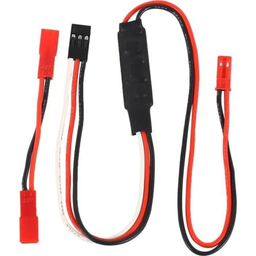 Winch CH3 3 Ways Control Line Panel Remote Controller Receiver Cable for 1/10 RC Crawler Axial SCX10 Traxxas TRX4 Tamiya