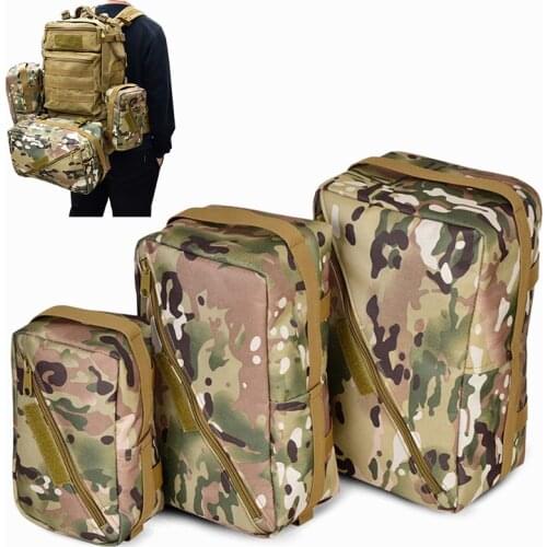Mens Backpack Tactical Outdoor Handbag Camping Equipment Sports Travel bags Multifunction Storage Bag Inclined Shoulder X016