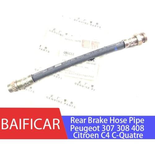 Baificar Brand New Genuine Rear Brake Hose Pipe 4806A1 For Peugeot 307 308 408 Citroen C4 Sega