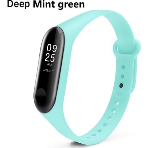 Suitable for Xiaomi High-quality Silicone Strap Life Waterproof IP54 Easy to Wear Suitable Replacement Wristband for Xiaomi 3 4
