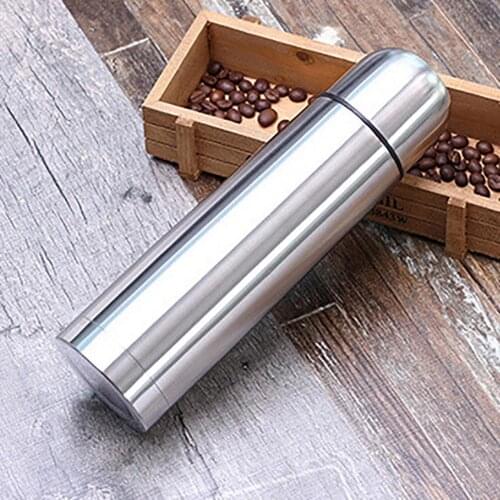 350/500ml Thermoses Vacuum Cup Dual Layer Stainless Steel Heat/Cold Insulated Water Vacuum Travel Mug Thermo Bottle Drinkware