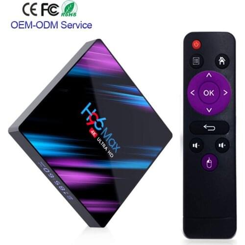 H96 MAX RK3318 Android 9.0 4GB/32GB 4K TV Box 2.4G/5G Wifi LAN Bluetooth