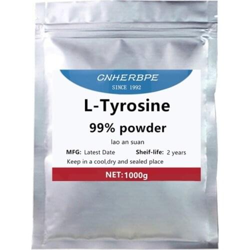 50-1000g Nutritional Supplement L-Tyrosine99% Powder,Lao An Suan,Lmprove Mood and Eliminate FatigueIn,Supplement Energy