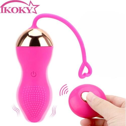 Vibrating egg Vaginal Tight Exercise Vibrators G-spot Massage Kegel Balls Sex Toys for Women Remote Control USB Rechargeable