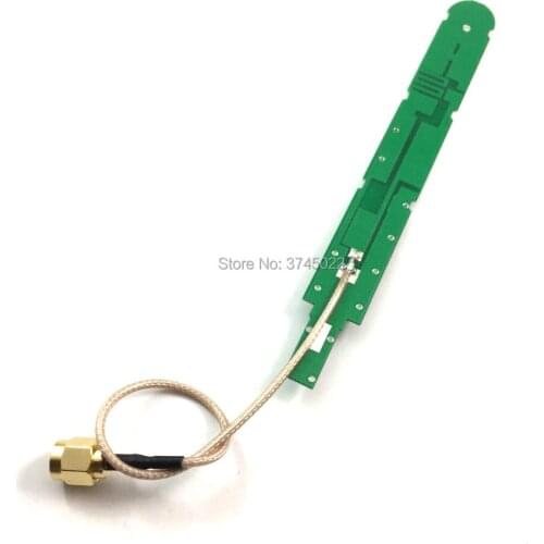 1pcs 3g 4g Gsm Internal Antenna High Gain 5dbi With Sma Male Connetcor RG178 Cable 15CM Aerial