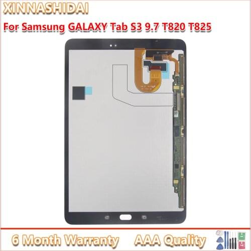 LCD Display For Samsung Galaxy Tab S3 9.7 2017 SM-T820 SM-T825 LCD Display Touch Screen Digitizer Assembly Replacement