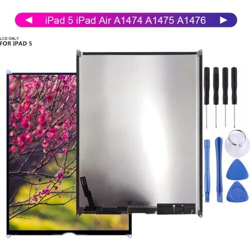 100% Test Original Lcd For iPad 5 iPad Air A1474 A1475 A1476 LCD Display Screen Replacement+Free Tools