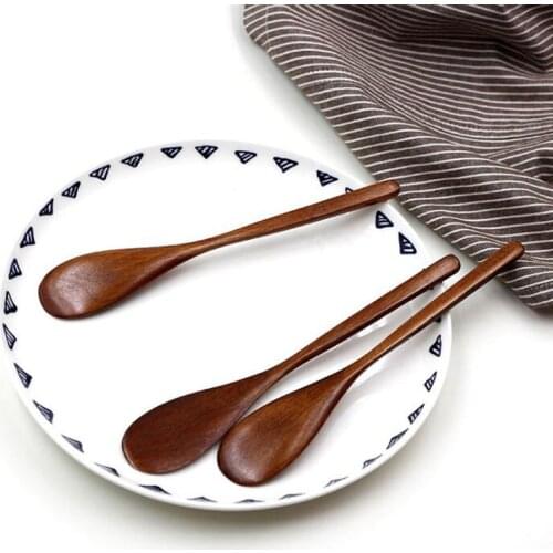 100pcs 18*3cm Nanmu Wooden Spatula Jam Butter Spreader Cake Knife Salad Cheese Mixing Scraper Utensils Baking Tool ZA6292