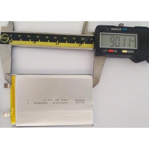 3.7v 5000mAH 805590 polymer lithium ion battery Li-ion battery for tablet pc 9.7 inch 10.1 inch speaker laptop cell phone