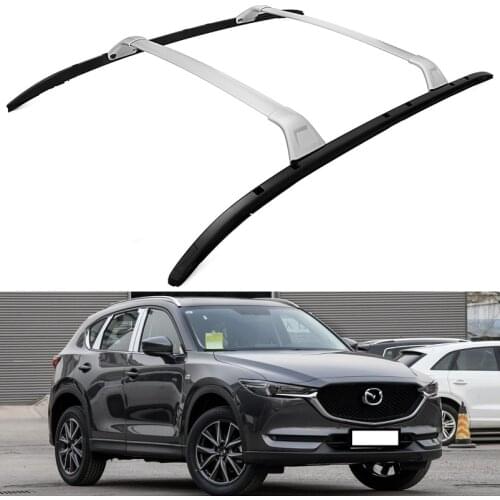 4 pieces Aluminium for Mazda CX-5 CX5 2017 2018 2019 2020 roof rail roof rack baggage luggage rack crossbar cross bar