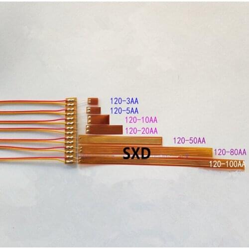 50pcs Welding free strain gauge / welding free strain gauge / steel strain gauge / concrete strain gauge / sensor Line 30cm