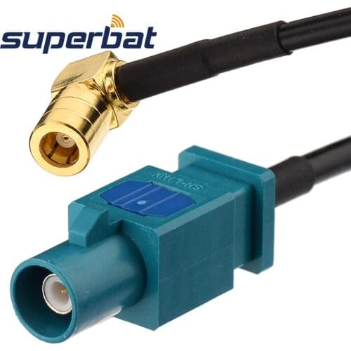 Superbat Car Satellite Radio Antenna Adapter Cable Farka to SMB Jack for Sirius XM SXV100 SXV200 and SXV300 Satellite Antenna