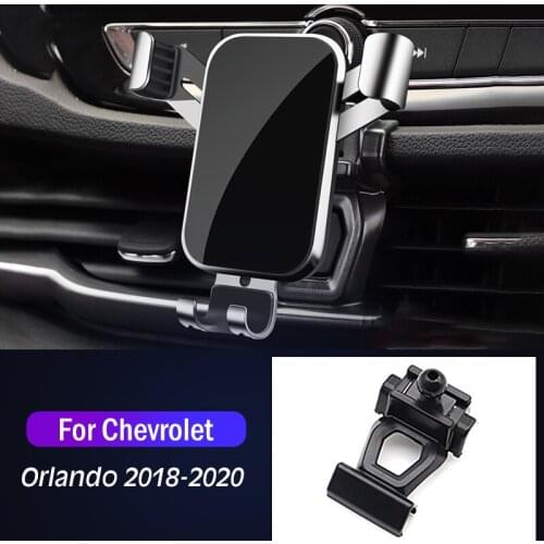 Car Mobile Phone Holder For Chevrolet Orlando 2018 2019 2020 Special Mounts GPS Stand Gravity Navigation Bracket Car Accessories