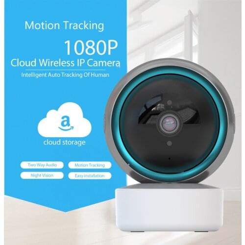 HD 1080P Tuya IP Camera Wireless WiFi Mini CCTV Indoor Home Security Surveillance Camera with Wifi Baby Monitor Home Optional