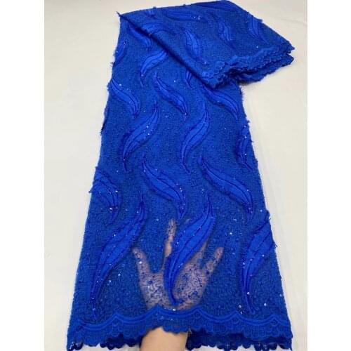 Hot sale African Lace Fabric 2021 High Quality Tulle Lace Dress Women Embroidery Sequins Lace Net French Lace Fabric