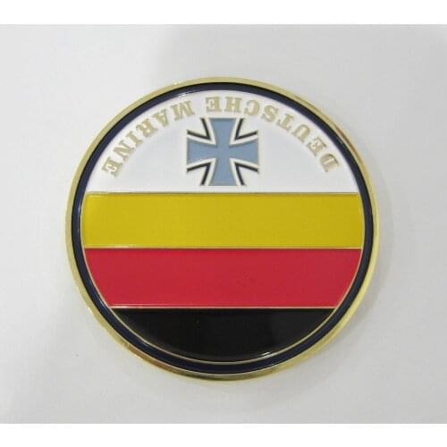 Custom 3D Metal Enamel Coin Badge Diamond Trimming