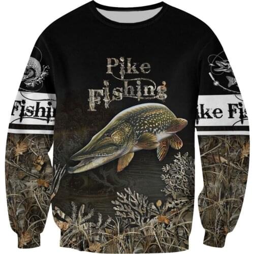 Fishing Beautiful pattern 3D All Over Printed Mens Zip Hoodie Harajuku Fashion Sweatshirt Unisex Casual jacket Pullover KJ042