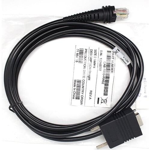 HON-MARK New 1900g Scanner 2M Rs232 Cable For Honeywell 1200g 1202g 1250g 1300g 1900g 1900h 1902 1910 Barcode Scanner Reader