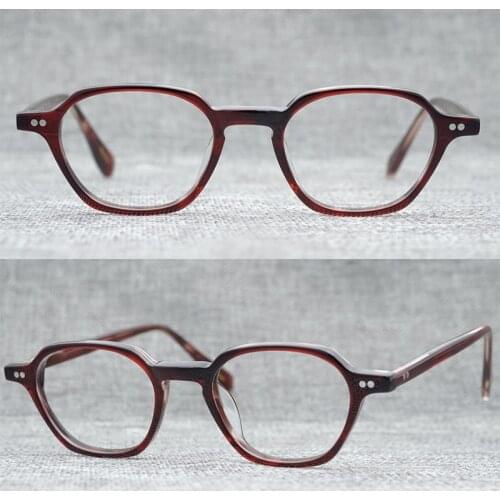 Full frame sheet glasses frame handmade