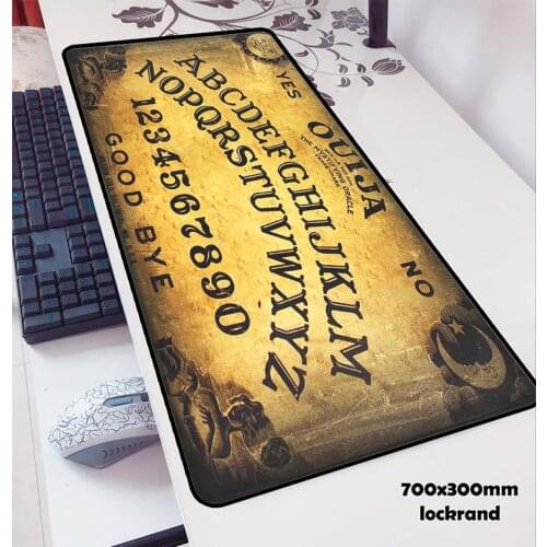 Ouija board mouse pad 700x300x3mm pad mouse notbook computer padmouse Mass pattern gaming mousepad gamer to keyboard mouse mats