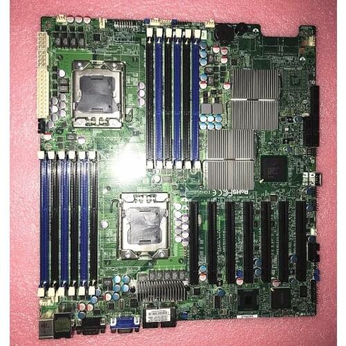Applies to For Supermicro X8DTH-iF dual server 5520 chip motherboard LGA1366 supports l5639 X5650 7*PIC-E