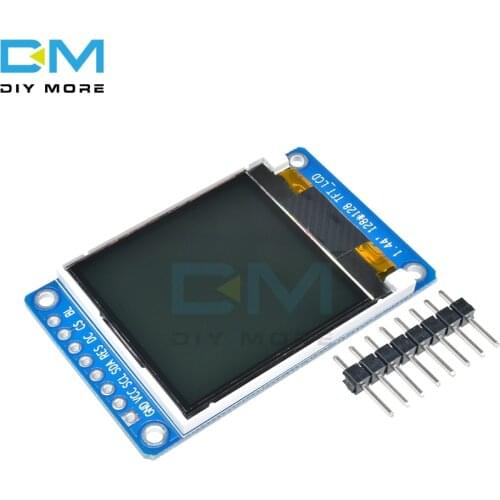 1.44" inch Serial 128x128 ST7735S Full Color TFT LCD Display Module 8 Pin SPI Serial Interface Replace 3.3V OLED Power Input