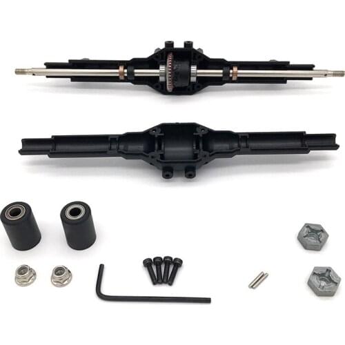 RC Spare Parts Rear Axle Gearbox Accessories Compatible for Wltoys 12428 12423 AN88
